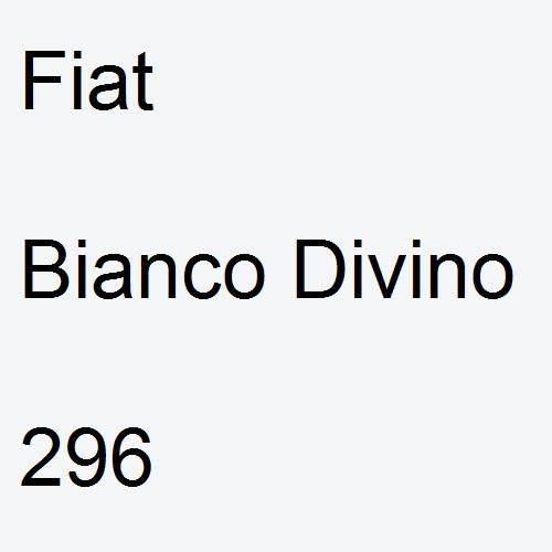 Fiat, Bianco Divino, 296.